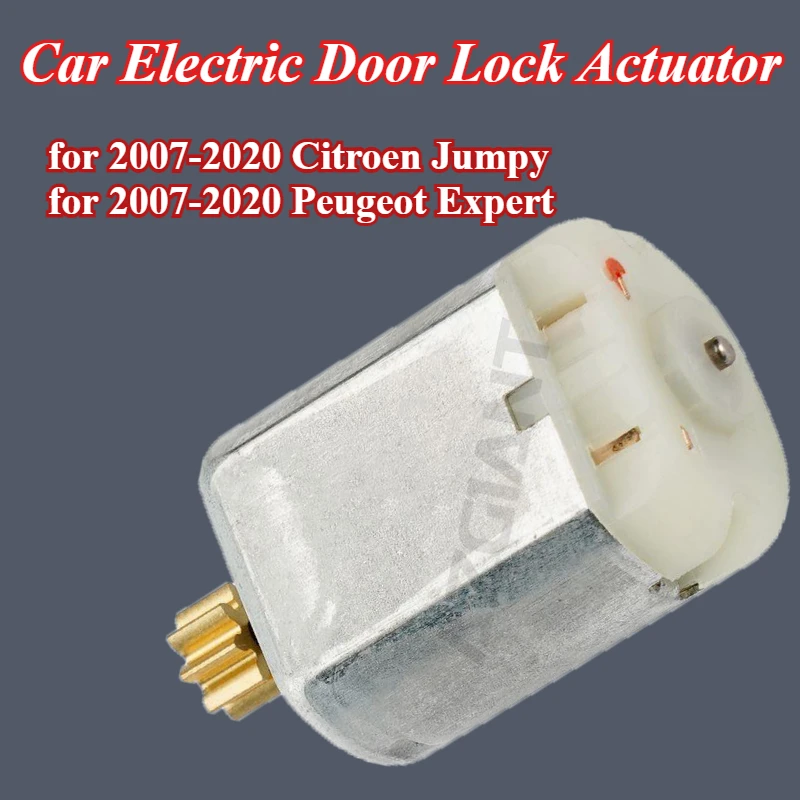 

AZGIANT 8 Teeth copper gear car Electric Door Lock Actuator for Citroen Jumpy Peugeot Expert 2007-2020 carbon brush auto parts