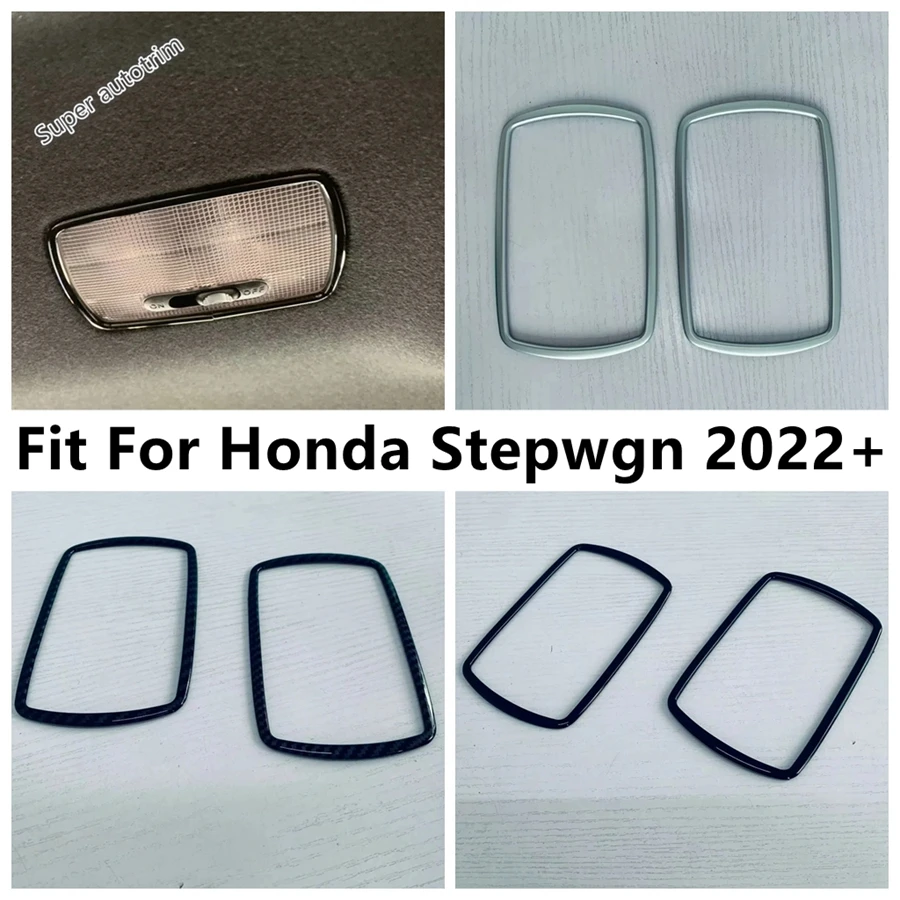 

Car Roof Reading Lights Lamps Frame Panel Decoration Sequins Cover Trim Accessories Interior For Honda Stepwgn 2022 2023 2024