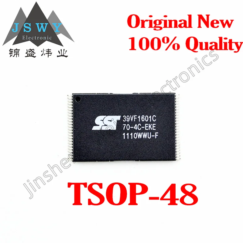 

(5/20pcs) SST39VF1601C-70-4C-EKE SST39VF1601C TSOP-48 16Mbit Flash memory chip Parallel interface Original stock Fast delivery