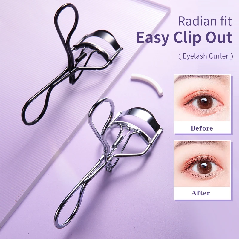 Zalotka do rzęs 3D Naturalne podkręcenie Przenośne narzędzie kosmetyczne Trójwymiarowa integralna pęseta do rzęs Akcesoria Jedna sztuka