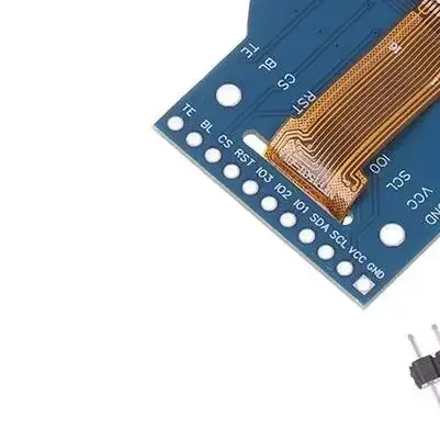 360 x 360 Pixel, 1,53 Zoll rundes TFT-Display: ST77916 QSPI-Farb-LCD-Bildschirm – kompatibel mit Arduino