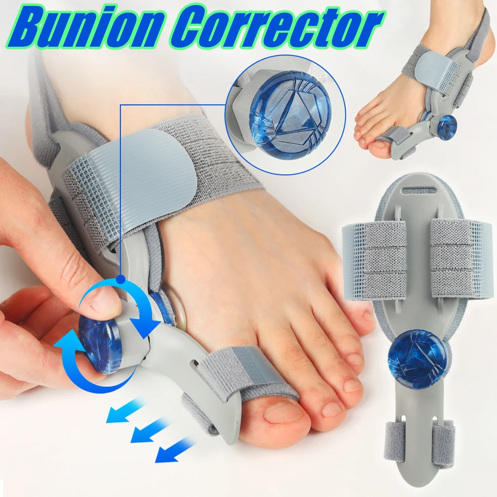 Toe Separator Bunion Corrector Bunions Haluksy Separators Halux Toe Spreader Finger Straightener For Toe Hallux Valgus Corrector