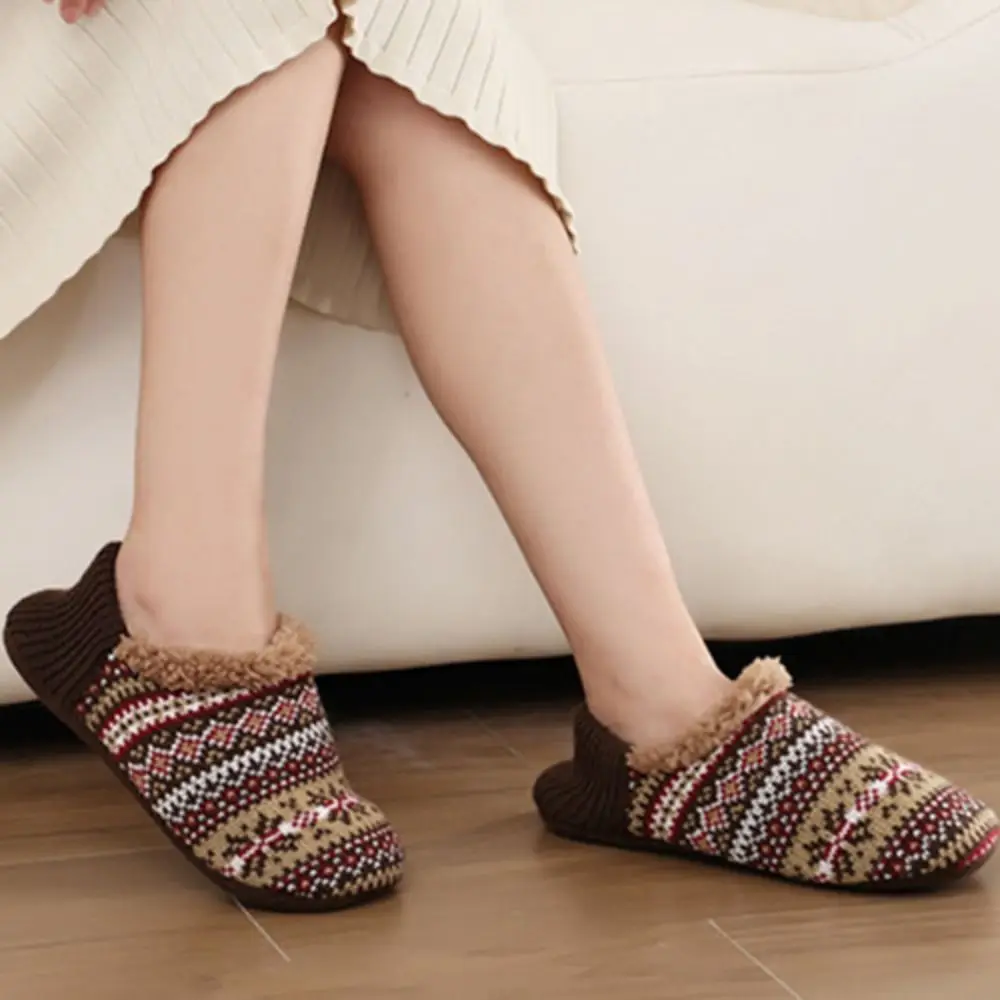 الحلو محبوك الشتاء جوارب يمكن السير بها على الأرض ندفة الثلج المضادة للانزلاق رشاقته أفخم الجوارب لينة الجوارب الصوف النوم الجوارب الفتيات