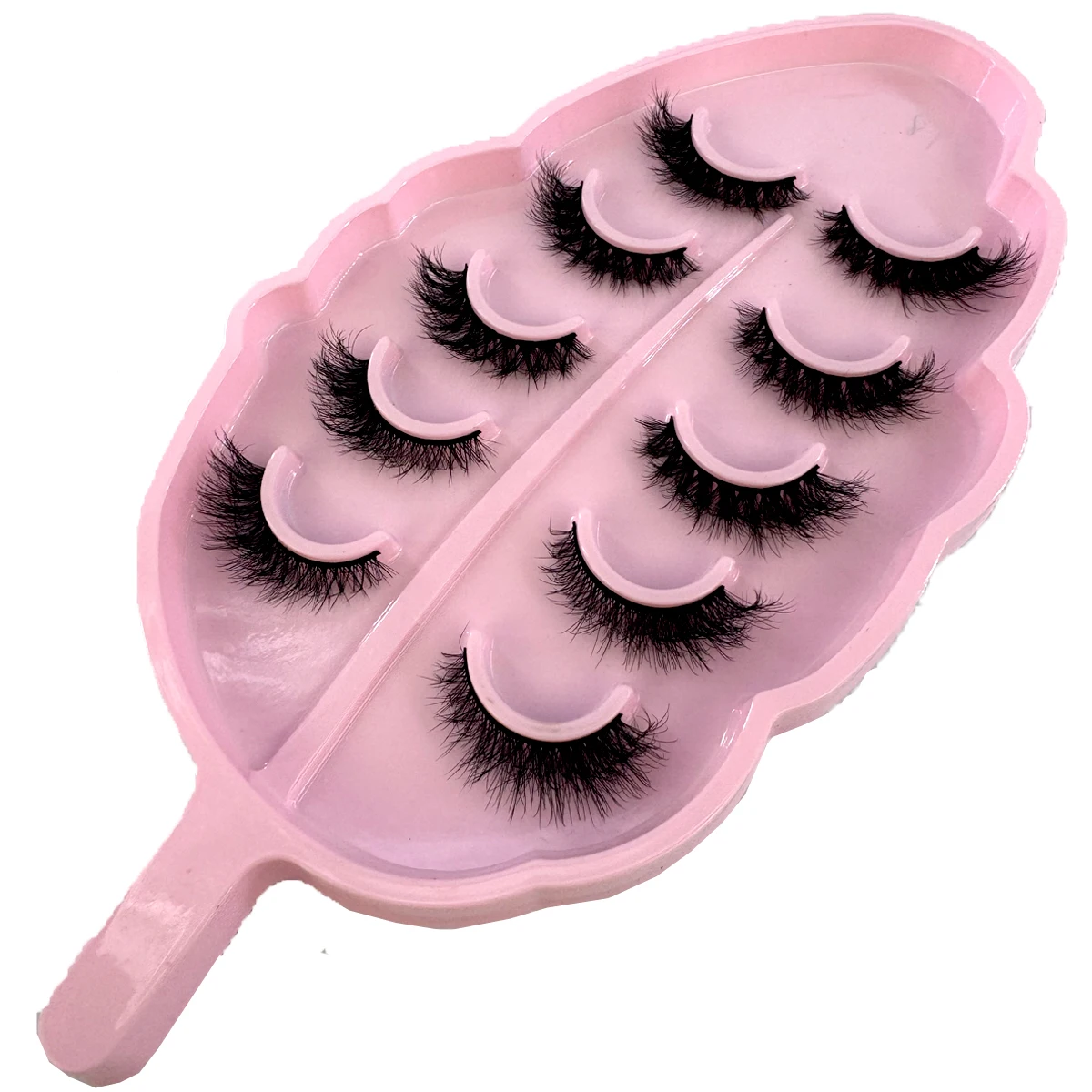 5 Paar Nerzwimpern, falsche Wimpern, natürlich/dick, lange Wimpern, weich, flauschig, dünn, 3D-Wimpern, Wimpernverlängerung, Make-up-Tools – Detail 27