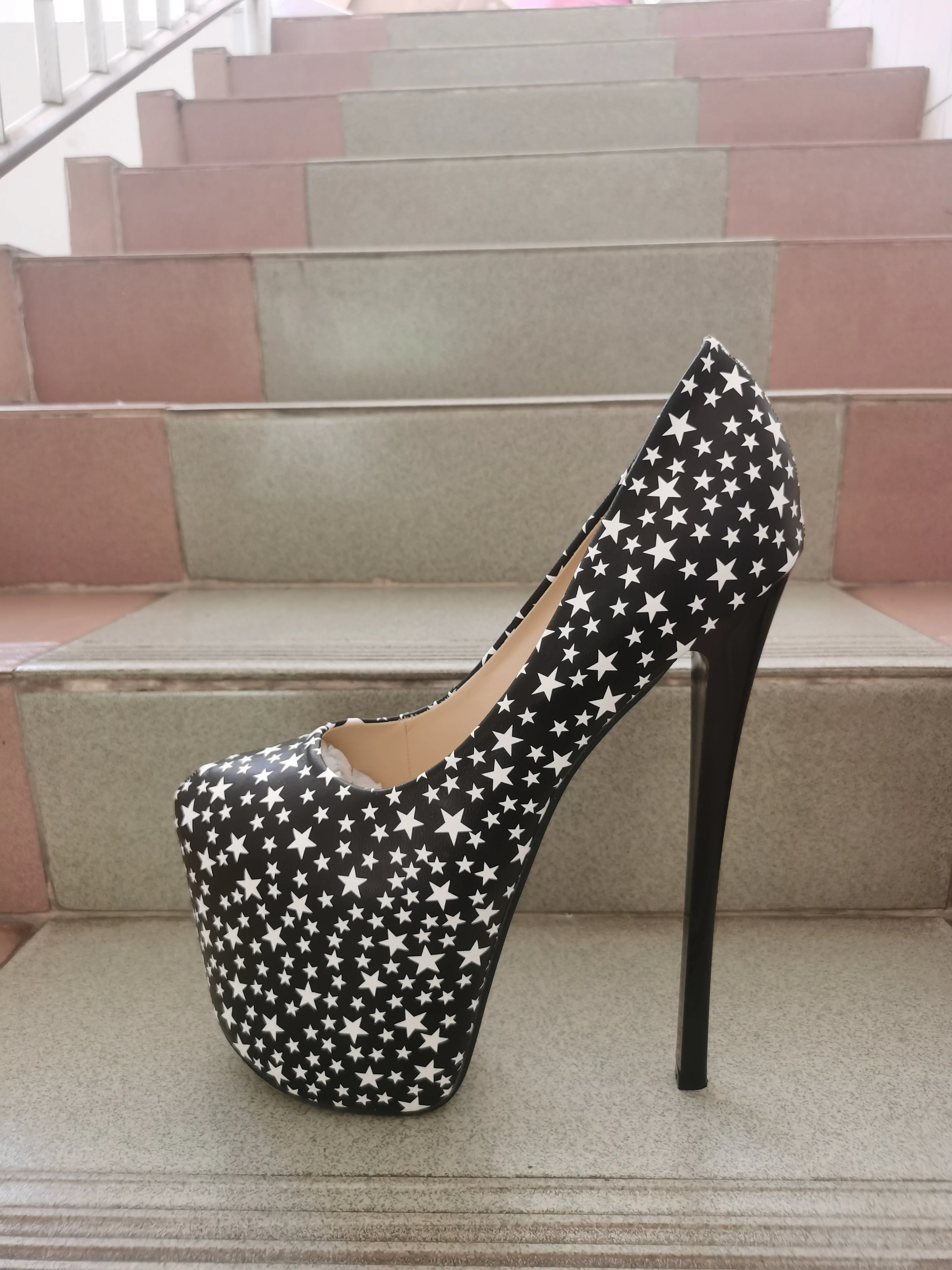 

SDTRFT/платформы, туфли на шпильке, пикантные женские туфли-лодочки на тонком высоком каблуке 19 см, вечерние туфли-лодочки для подиума с неглубоким носком, женская обувь с круглым носком