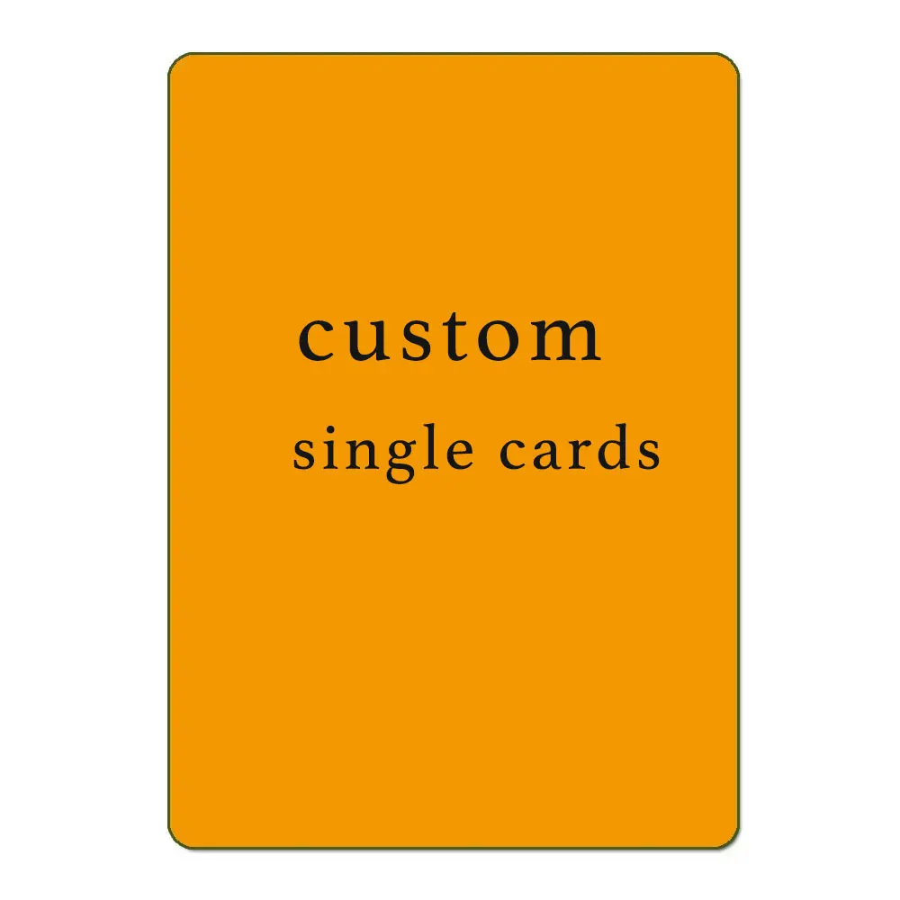 

Одиночные карты BL Game CARDS Стандартные карты Пионер Набор на заказ Высочайшее качество Игральные карты Настольные игры TCG Jasonlung Bootleg Proxy