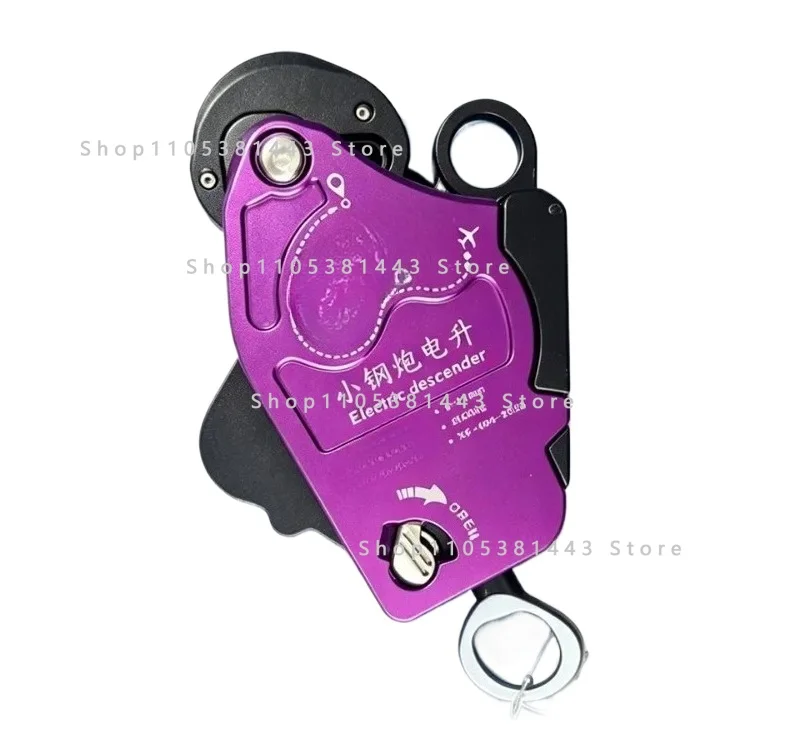 Lift Retarder Device for 9-11mm Rope Climbing, Compact High Altitude Rescue Gear  New 150KG Mini Electric Descender