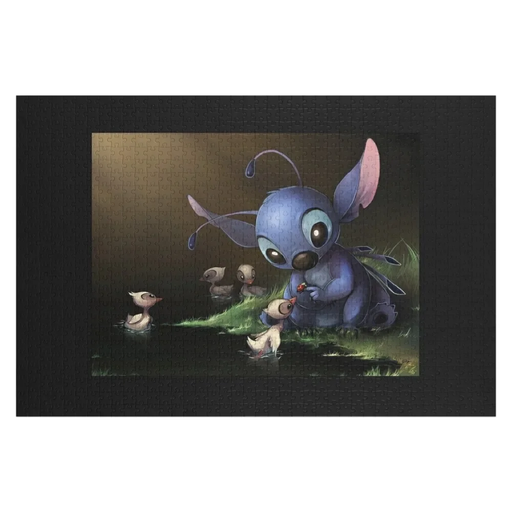 

kindness animal blue Jigsaw Puzzle Jigsaw Pieces Adults Wooden Adults Custom Wooden Gift Puzzle