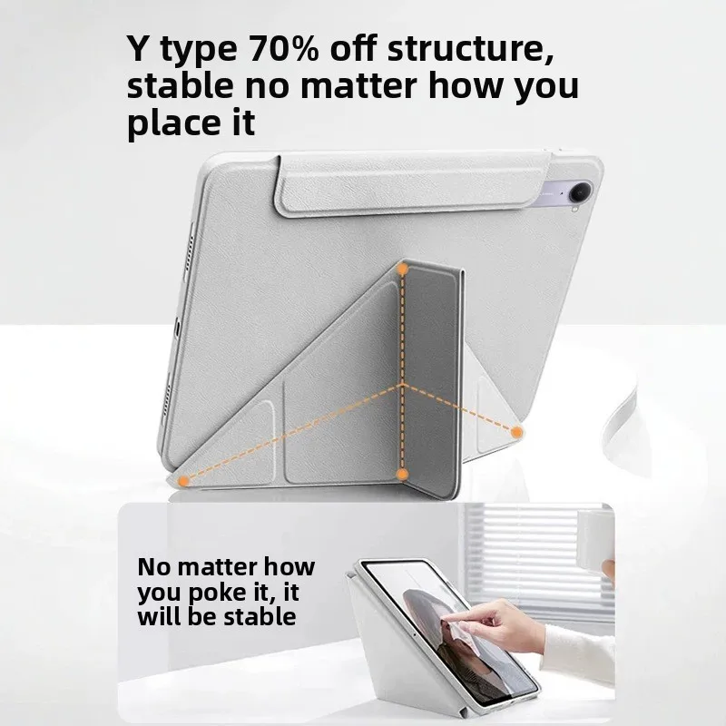 For Redmi K Pad Tablet 8.8 Inches Protective Cover Magnetic Suction Split for Xiaomi 7s Pro with Pen Slot Stand Pencil Holder
