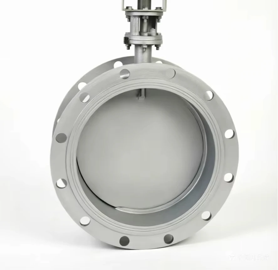Carbon Steel Body Electric Flange Butterfly Valve Adjustable Air Valve Normal Temperature Water Ventilation Butterfly Valve