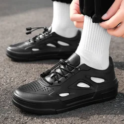 2024 Men Shoes Summer High-quality Business Breathable Sandals with Soft Soles Men's Sandals Fashion Sandals Slippers