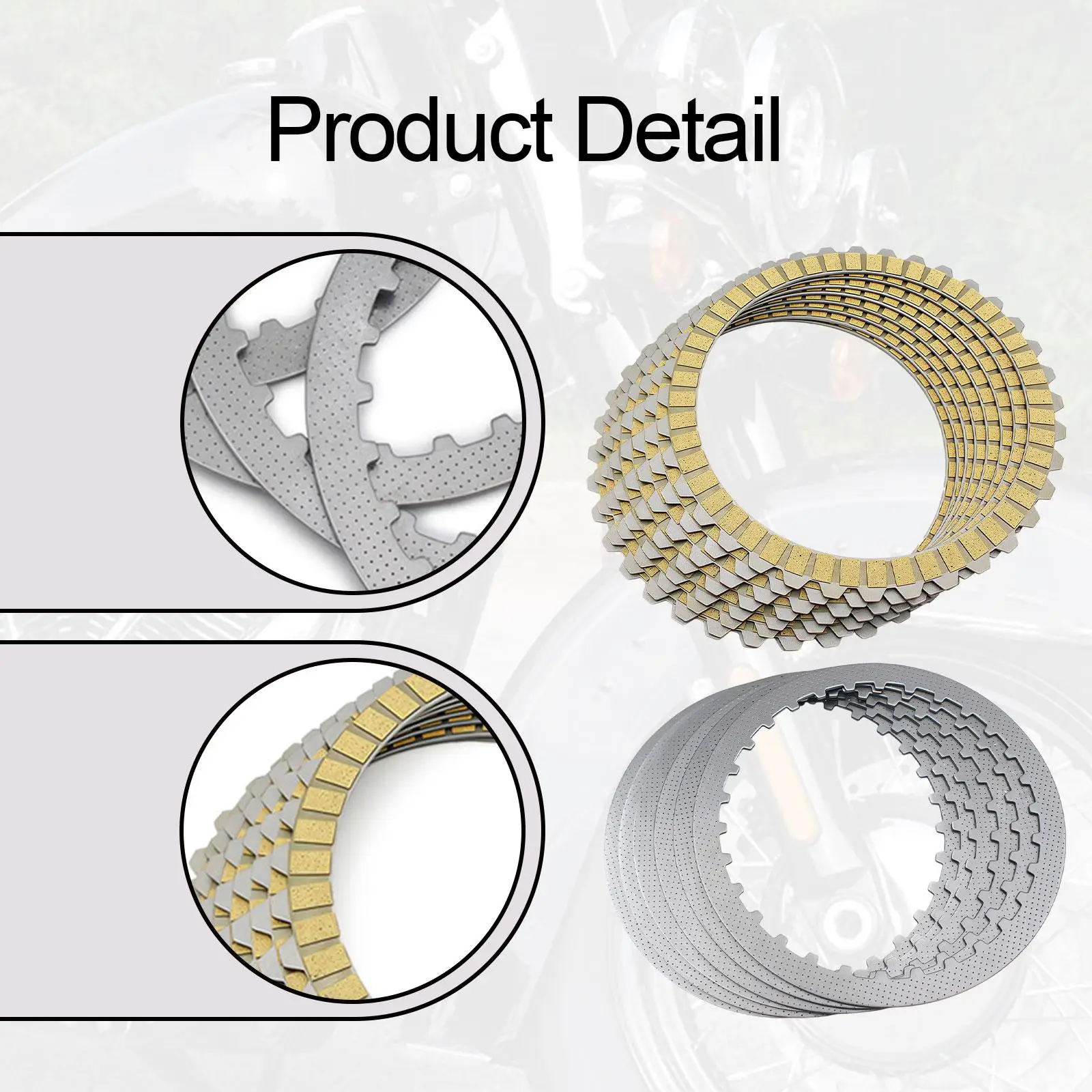 لوحة قابض الاحتكاك سهلة التركيب قطع غيار بديلة عالية الأداء لـ XL883L Sportster Superlow 2011-2017