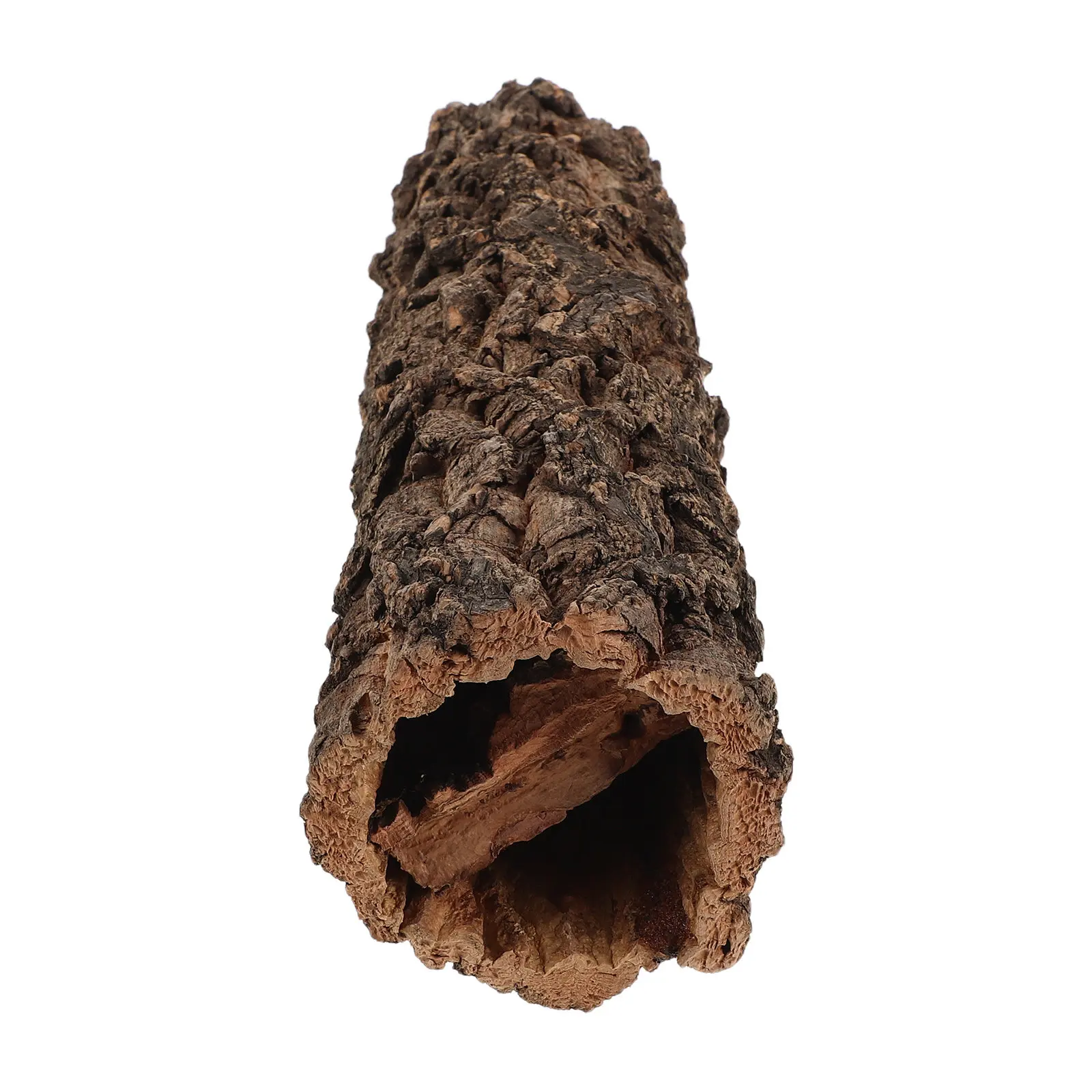 

Reptile Terrarium Hideout Hollow Tree Trunk Cave 12x3 Inch Lizard Shelter Gecko Turtle Snake Hermit Crab Habitat Simulation