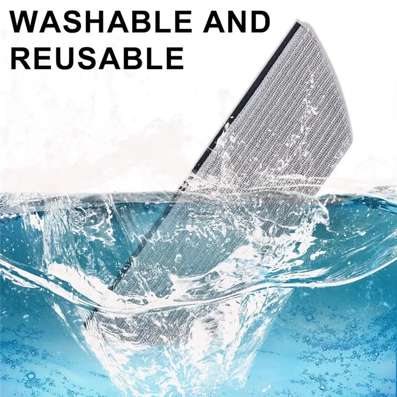PORK-Washable Microfiber Mop Pads For Shark Robot Vacuums Compatible With Multiple Models