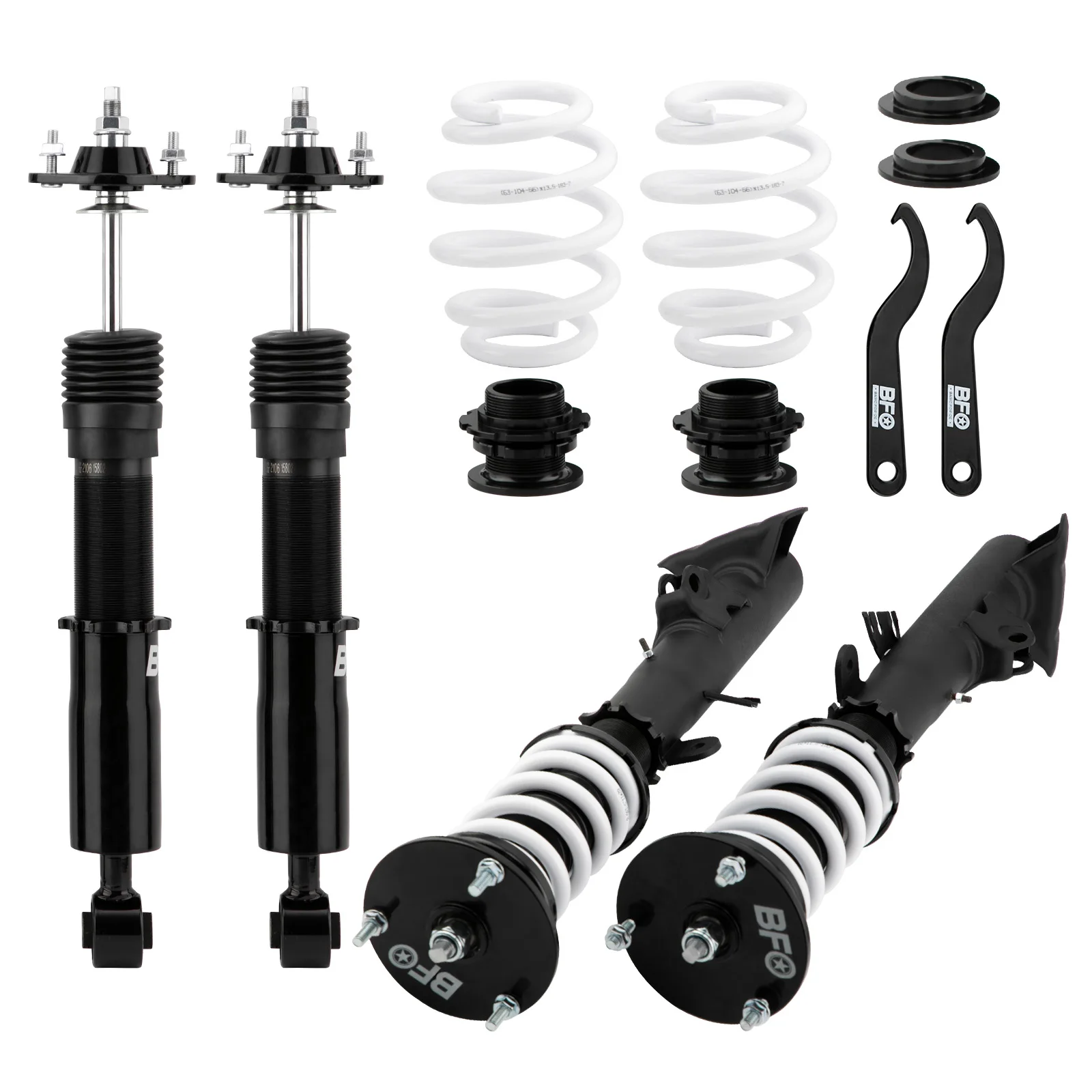 Adjustable Height Coilover Shock Suspension For BMW 3 E36 Coilovers 318i/323i/325i/328i 1991-1999 Coil Springs Shocks Kit