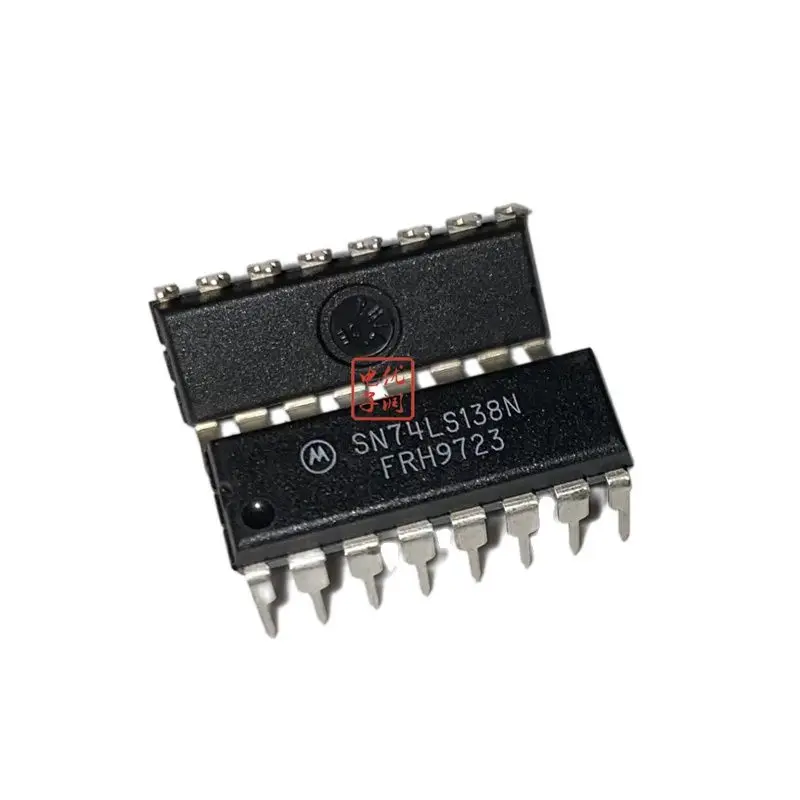 10PCS/ SN74LS138N 74LS138 DIP-16 [genuine ] 3-wire to 8-wire decoder/demulplexer