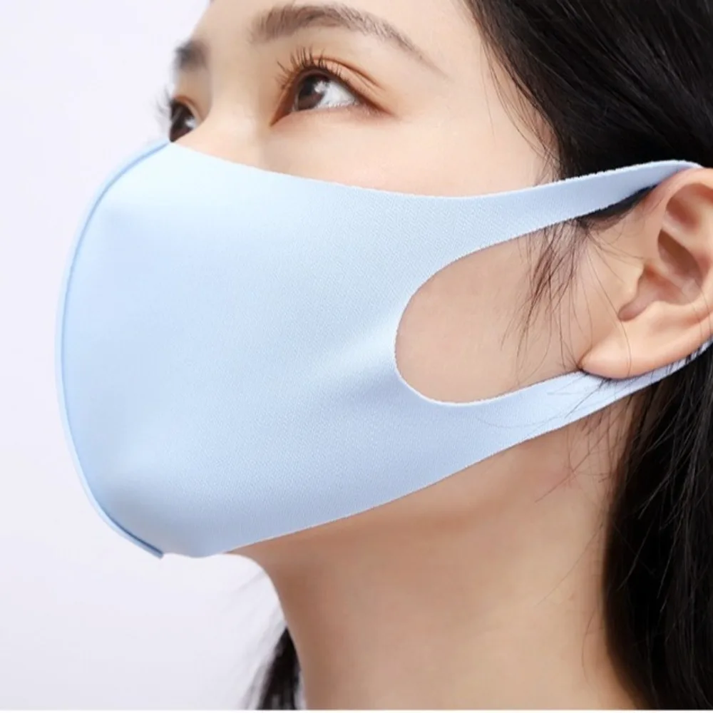 여성 남성 선 스크린 페이스 마스크 여름 안티 uv UPF50 + 아이스 실크 페이스 커버 방진 라이딩 하이킹 마스크 통기성 페이스 스카프