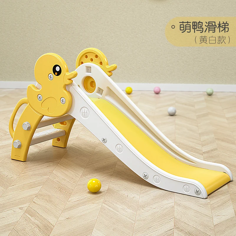 

Симпатичная маленькая домашняя пластиковая утиная горка для детей для игрового домика