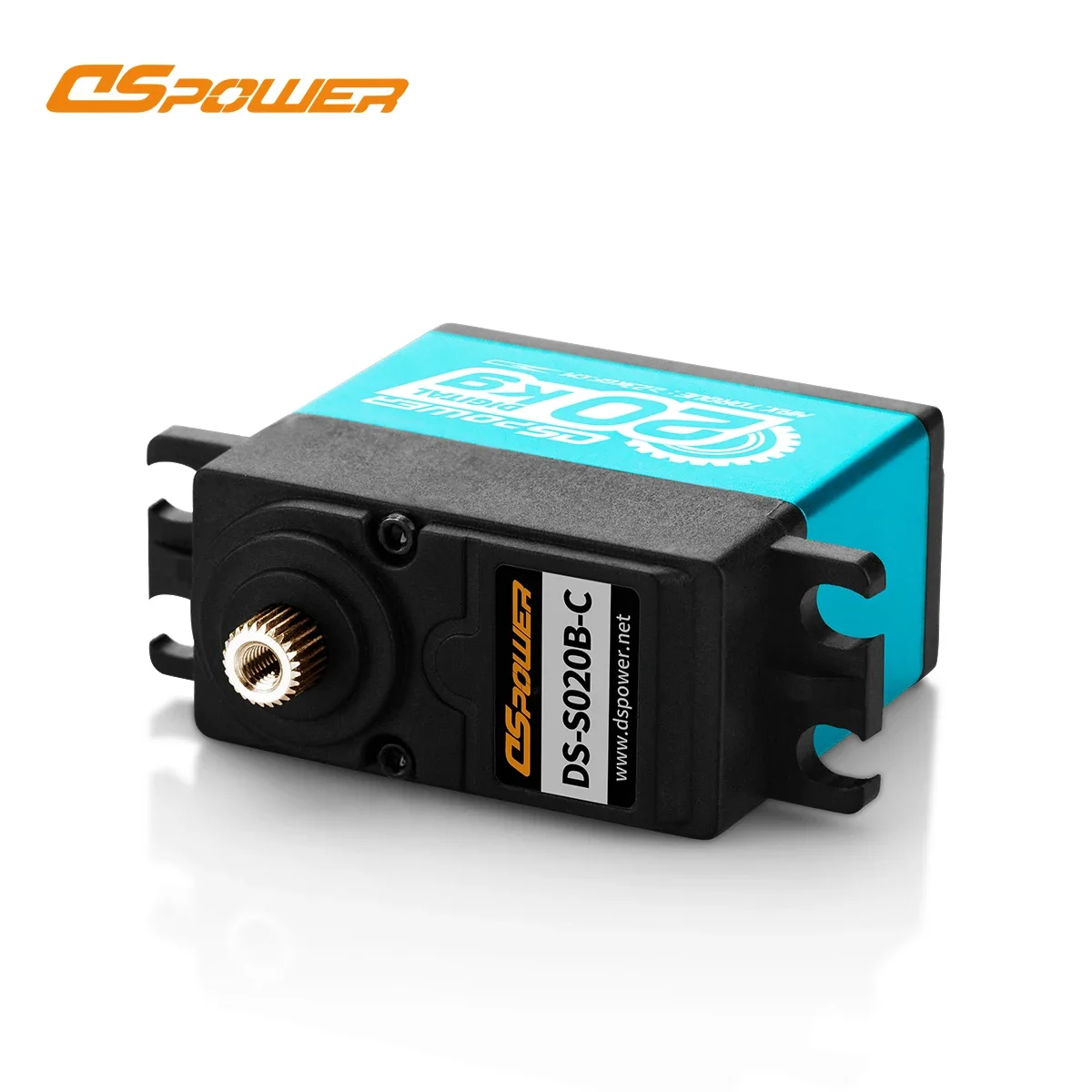 DSpower 20KG digitale metal gear half aluminium frame servo voor 1/8 1/10 RC auto robot boot helikopter TRX4 TRX6 Scx10 speelgoedrobot