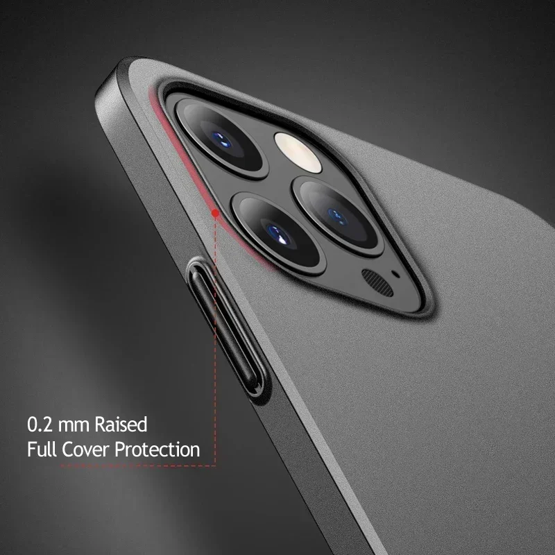For APPLE iPhone 17 16 16e 15 14 13 12 Mini Pro Max Air Plus Hard PC Shockproof Cases Lightweight Ultra Slim Matte Case Cover