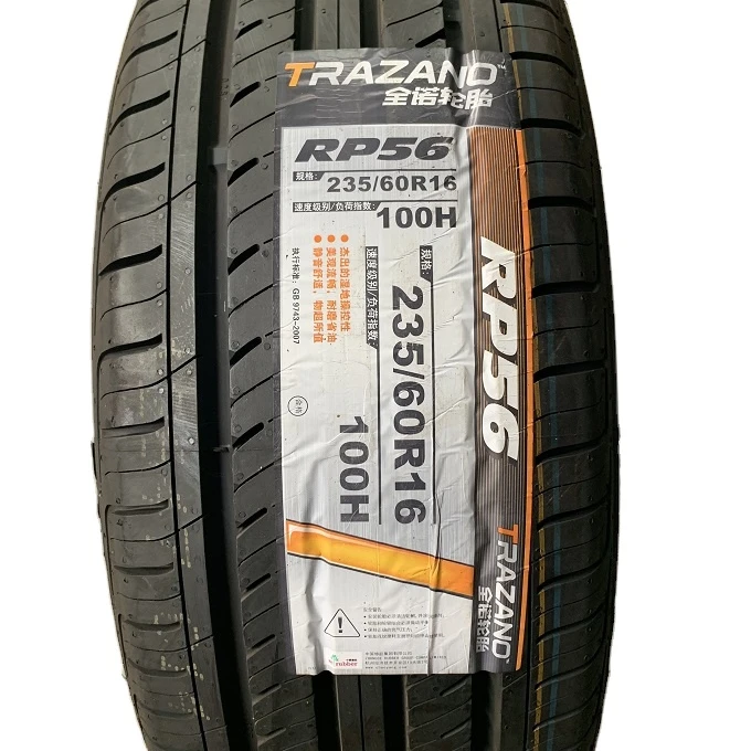 Neumáticos Radiales Trazano para Automóviles de Pasajeros, Nuevos 235/60R16 PCR, para Todas las Estaciones, Caucho Natural, Calidad Superior, Garantía de 2 Años