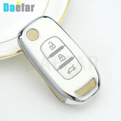 3 Buttons TPU Car Key Skin for Renault Duster Megane Duster Sandero Kangdoo Captur Twingo Car Key Cover Case Holder