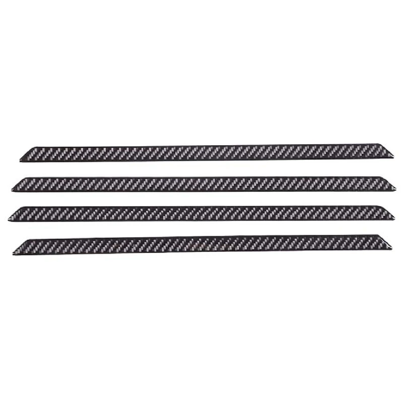 For 2022-2023 Toyota Tantu External Threshold Strip Sticker Real Carbon Fiber Soft