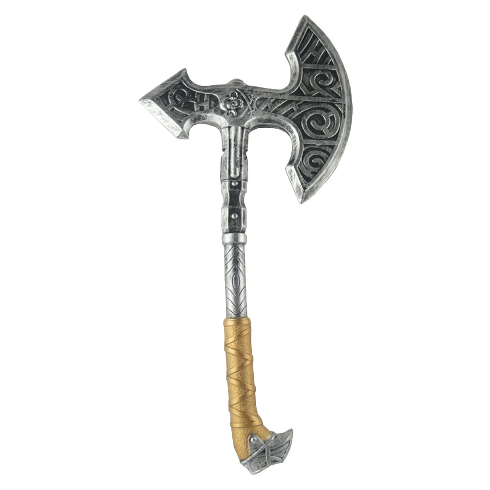 

Halloween Ax Simulated Axe Prop Make up Stage Performance Decorative Plastic Cosplay