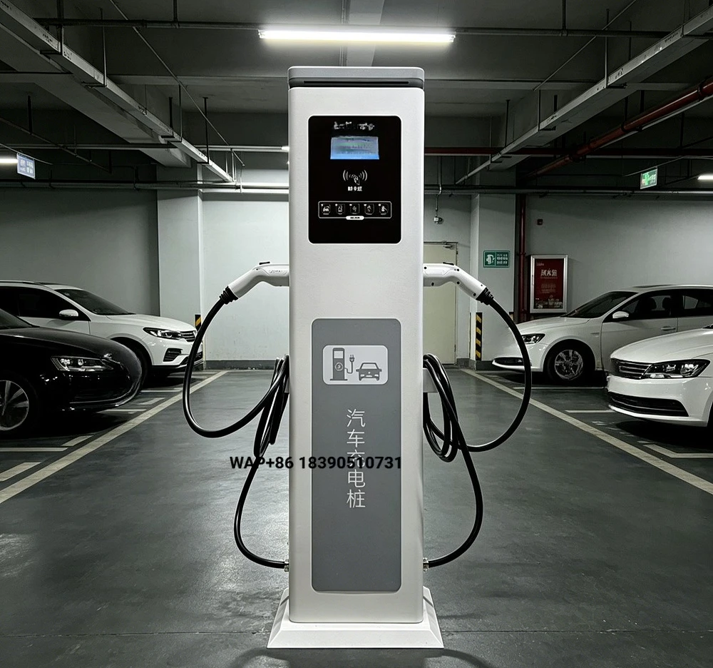 Cost-effective DC Fast EV Charging Station 60kW CCS2 GBT OCPP Factory Direct Sale Outdoor Public Quick EV Charger Pile
