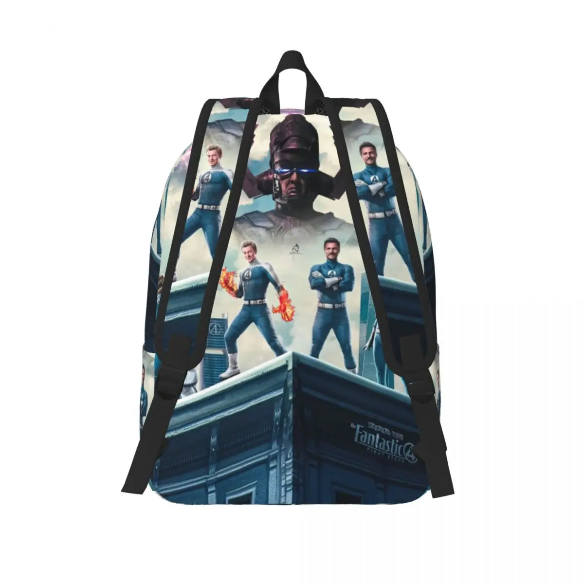 Fantastico zaino Cool Four Team Up, leggero, per lavori scolastici, fumetti, cartoni animati, per uomo e donna, borsa a tracolla per college