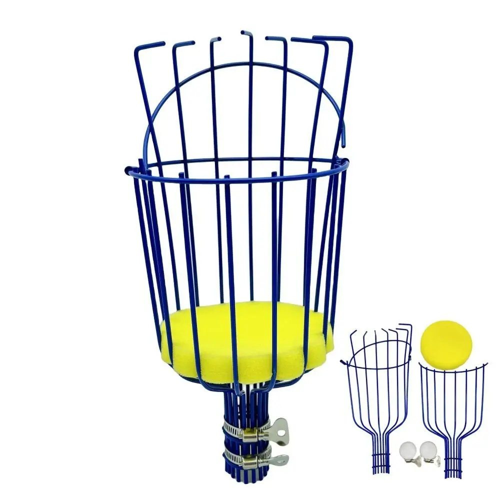 Deep Basket Fruit Picker Head Picking High-altitude Fruit Collector Detachable Adjustable Fruit Catcher Garden Picking Device
