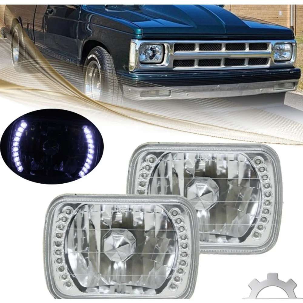 

Пара фар для Chevrolet S10 Blazer 1982-1993 годов выпуска, 5x7" и 7x6", с прозрачными линзами, без лампочек.