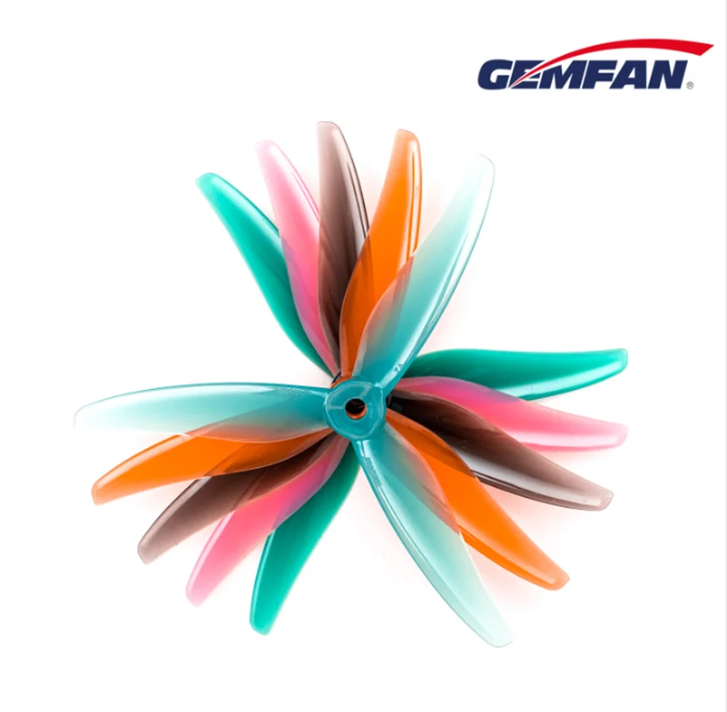 Gemfan Qianfeng Blade 51466v2mck Three Bladed Blade 5-inch Fpv Crossover Racing Flower Flying Fpv Propeller