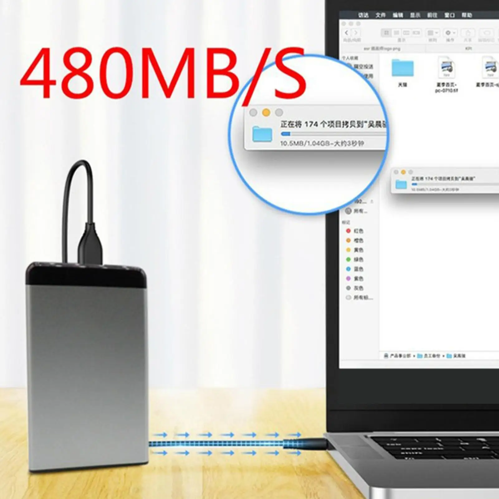 

Резервный накопитель Plug-And-Play USB 3.0 HDD Ультратонкий внешний жесткий диск HDD USB 3.0 для женщин, мальчиков, девочек, молодежи, подростков