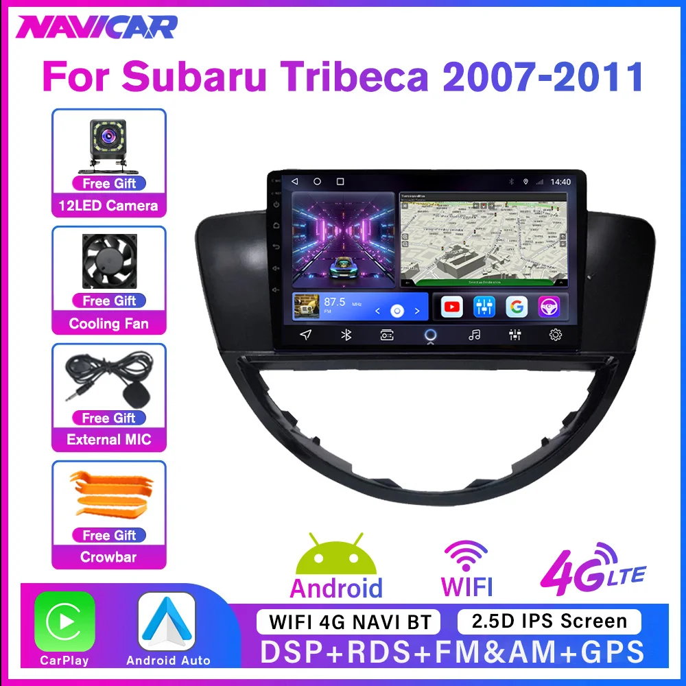 

Автомагнитола 2DIN Android 2007 для Subaru Tribeca 2011-, GPS-навигация, стереоприемник, автомобильное радио, Bluetooth-плеер, Автомобильное видео IGO