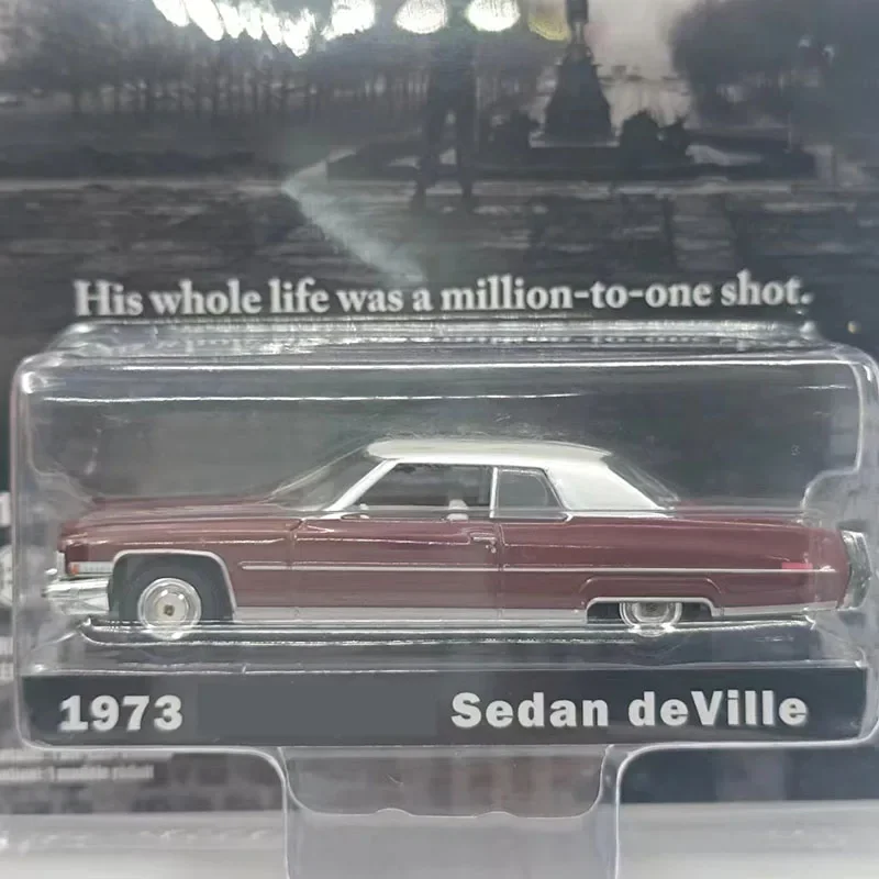 Greenlight Legering 1: 64 1973 Cadi Deville Sedan Muscle Car Model Volwassen Limited Collection Display Gift Souvenir Jongen Speelgoed Spot