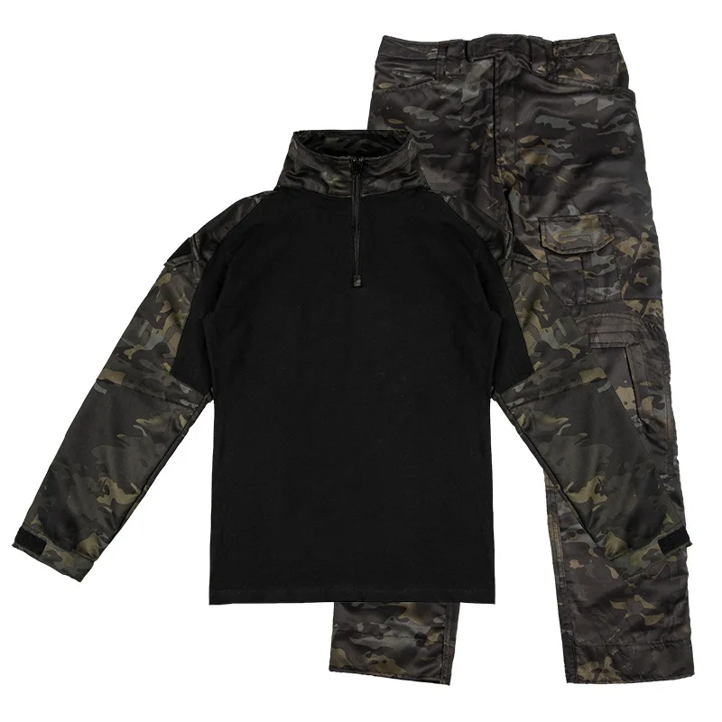 Hunting Pants For Man 2024 New Autumn Waterproof Camouflage Tactical Training Outdoor High Quality Hooded Tracksuits Set