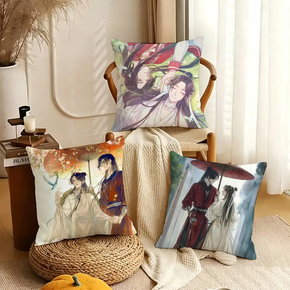 H-Heaven O-Officials B-Blessing Various Sizes Square Pillow Case For Car Home Bedchamber Decor