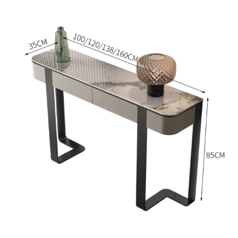 طاولات القهوة المنظم الحديثة الحد الأدنى الشمال المدخل طاولة القهوة مستطيلة الرخام قسط Meuble دي صالون الأثاث المنزلي #6