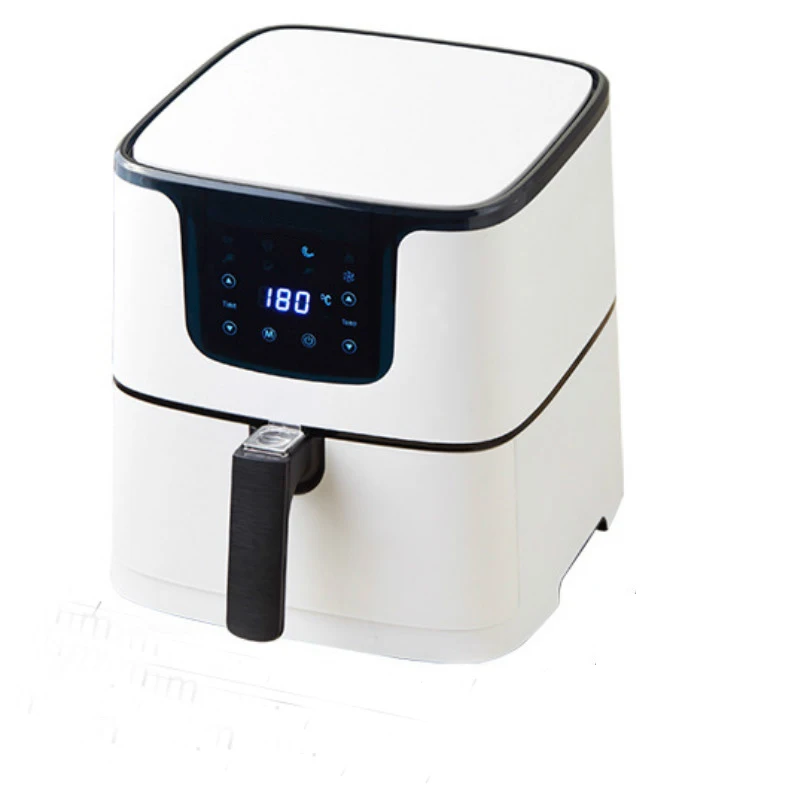 

5.5L Air Fryer 220V 1700W Air Fryers Oil-Free Healthy Fryer Pizza Pot Smart Touch LCD Electric Fryer KZ-D5501