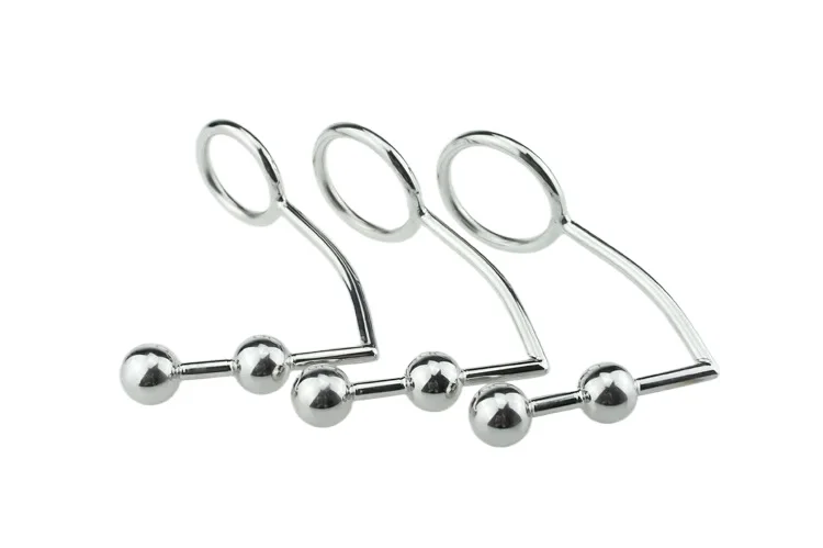 Sex Toys for Men Women Anal Plug Dilator Metal Butt Plug with Ball Prostate Massage BDSM Fetish Pussy Stimulate Anal Hook