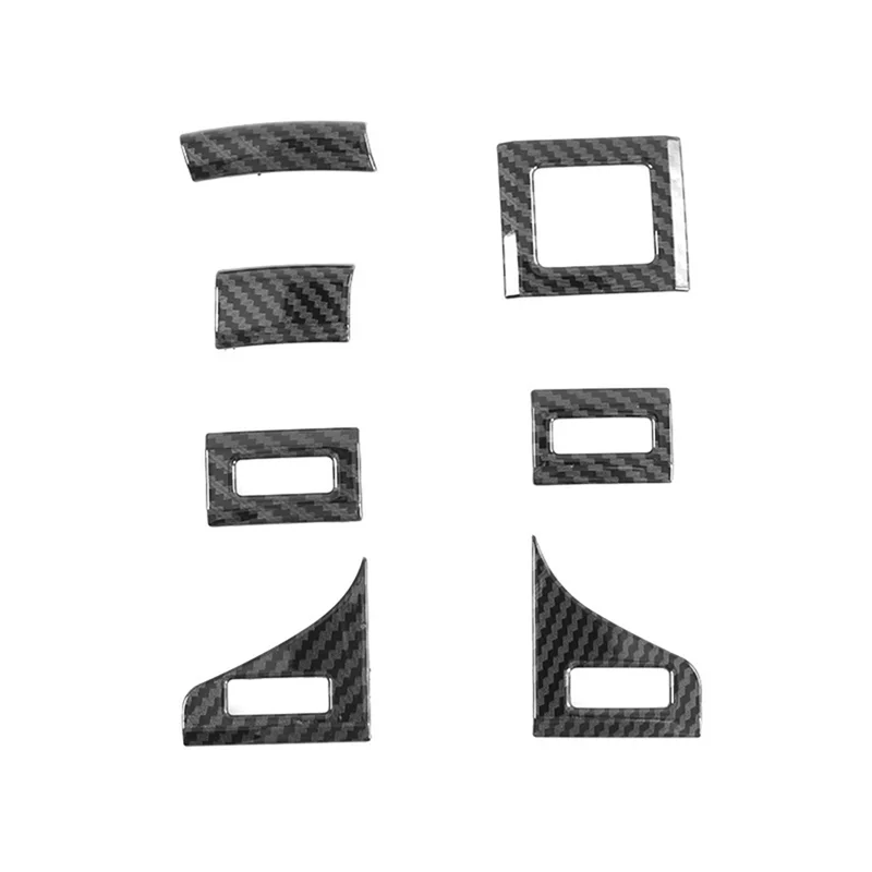 

7 шт., автомобильная розетка для кондиционера, декоративная наклейка, накладка, запасные части для A4L B9 2017-2021