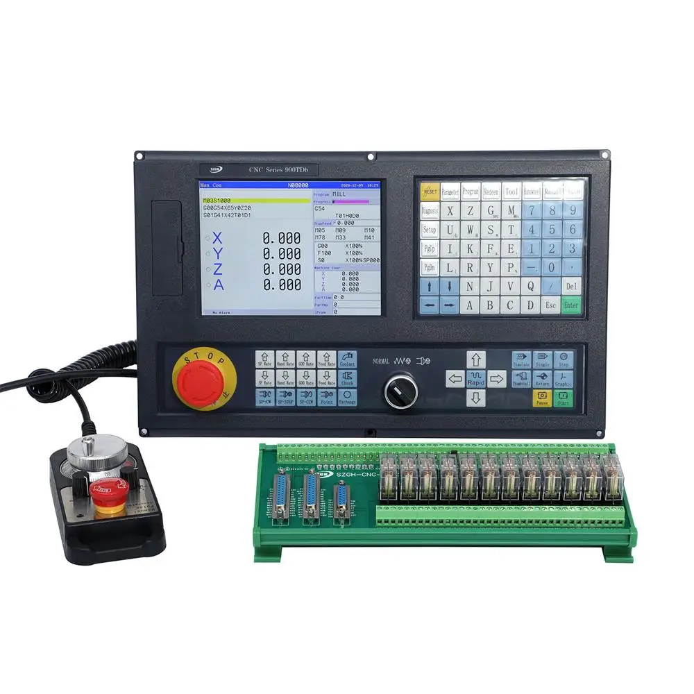 

CNC Widely-use CNC990TDb-3 3 Axis CNC Lathe&Turning Controller total solution support ATC, PLC and Macro function with USB