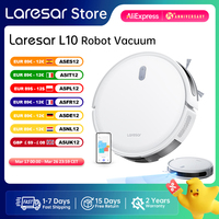 Laresar L10 SoF LiDAR Robot Vacuum Cleaner Mop 6500Pa 150min Cordless APP Control Smart LDS Planned Home Floor Carpet Cleaning