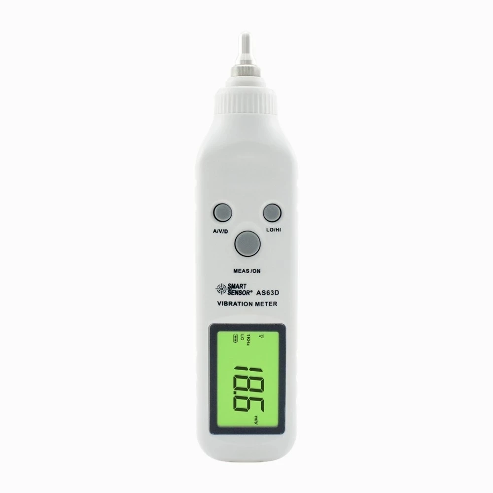 SMART SENSOR Vibration Meter Tester Gauge Analyzer Measure Precision Sensitivity Accelerometer AS63D Vibration Meter