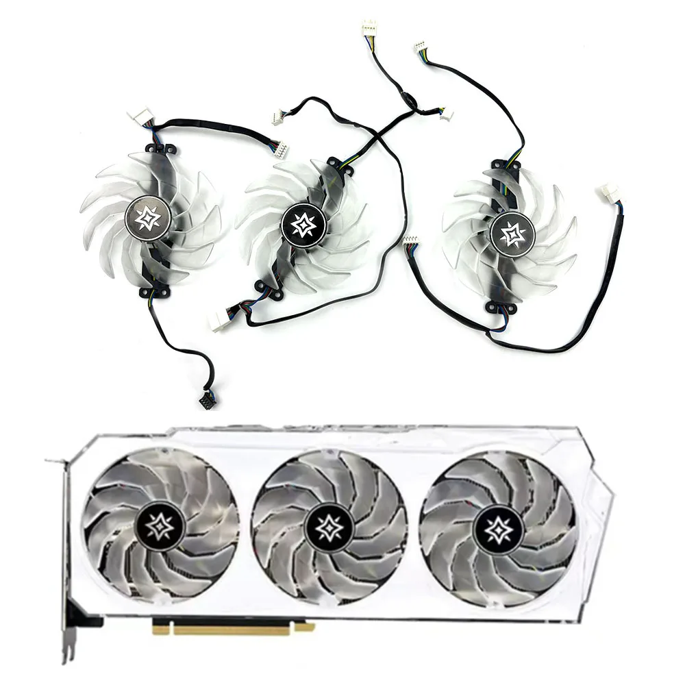 95mm Original Galax RTX 3070 3080 Video Card Fan For Galax GeForce RTX 3060 RTX3070 RTX3080 RTX3090 Graphics Card Cooling Fan