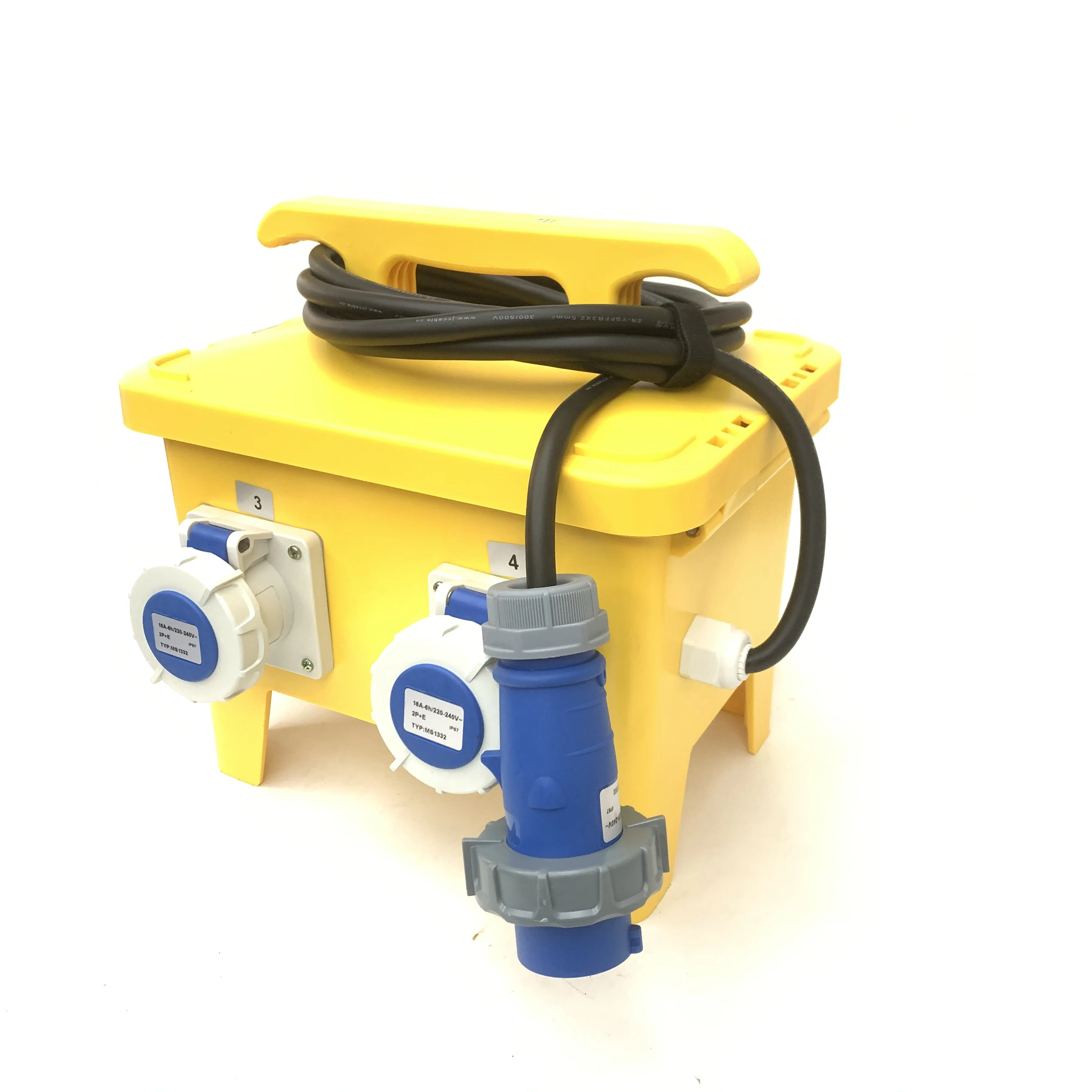 32A Single Phase Ceeform to 16A Power Distribution Box