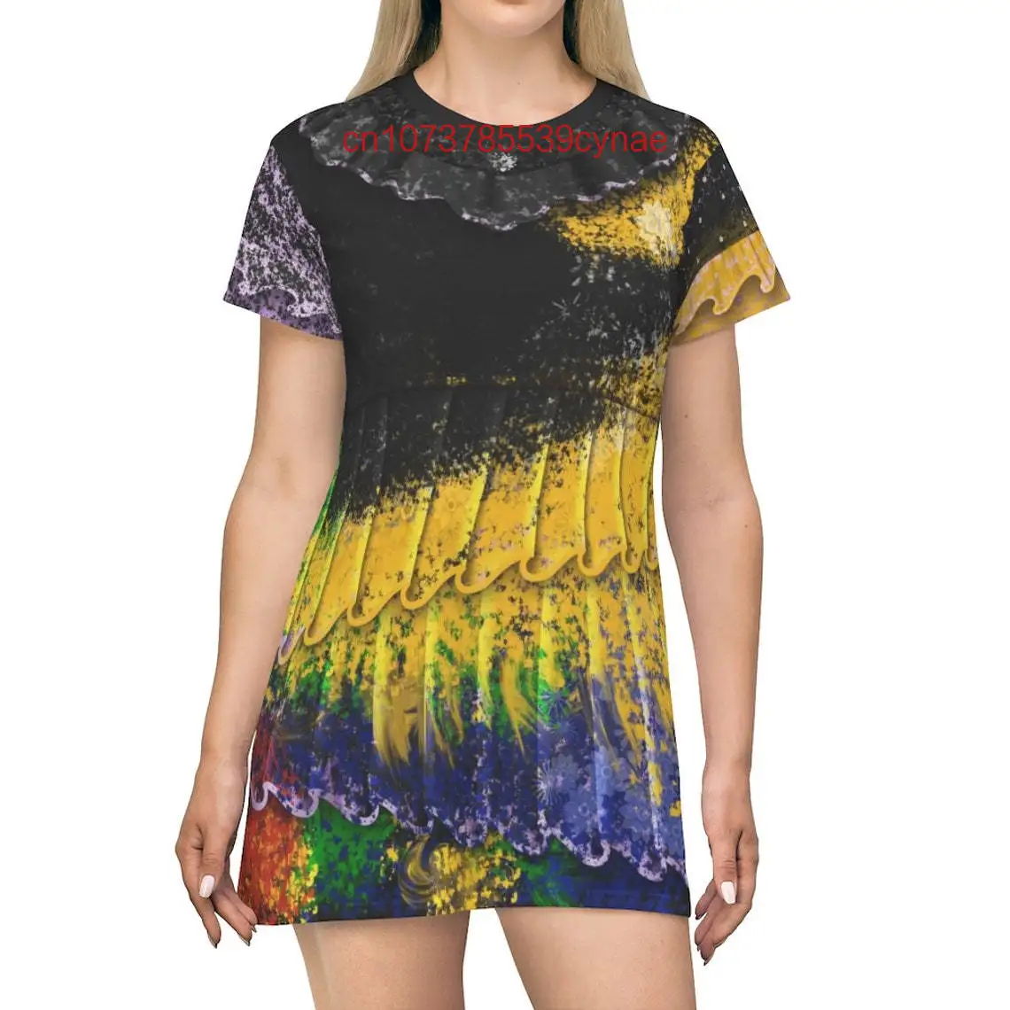 

2025 Summer New Women's Short Sleeve Tight Dress 3D Disney Cosplay Dress Encanto Sexy Fashion Y2K Short Sleeve Dress