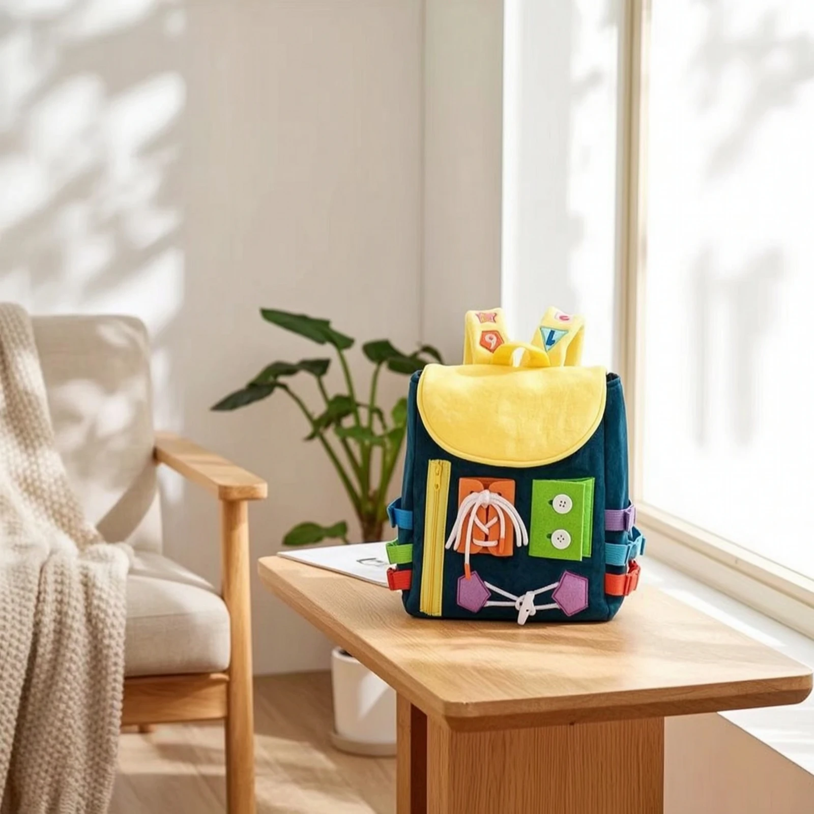 Plecak edukacyjny z klamrami d – Kids Zipper Toys recenzja i cena