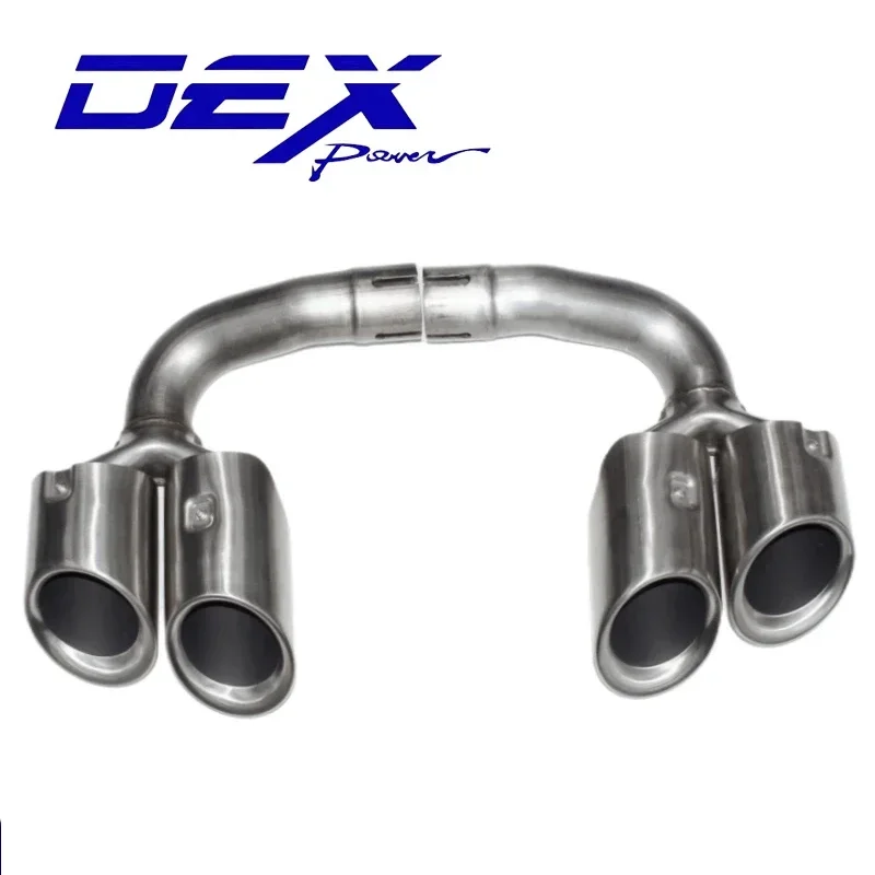 2025 Exhaust tip for Cayenne tailpipe 18-24 exhaust pipe modification GTS muffler Turbo exhaust head black stainless steel